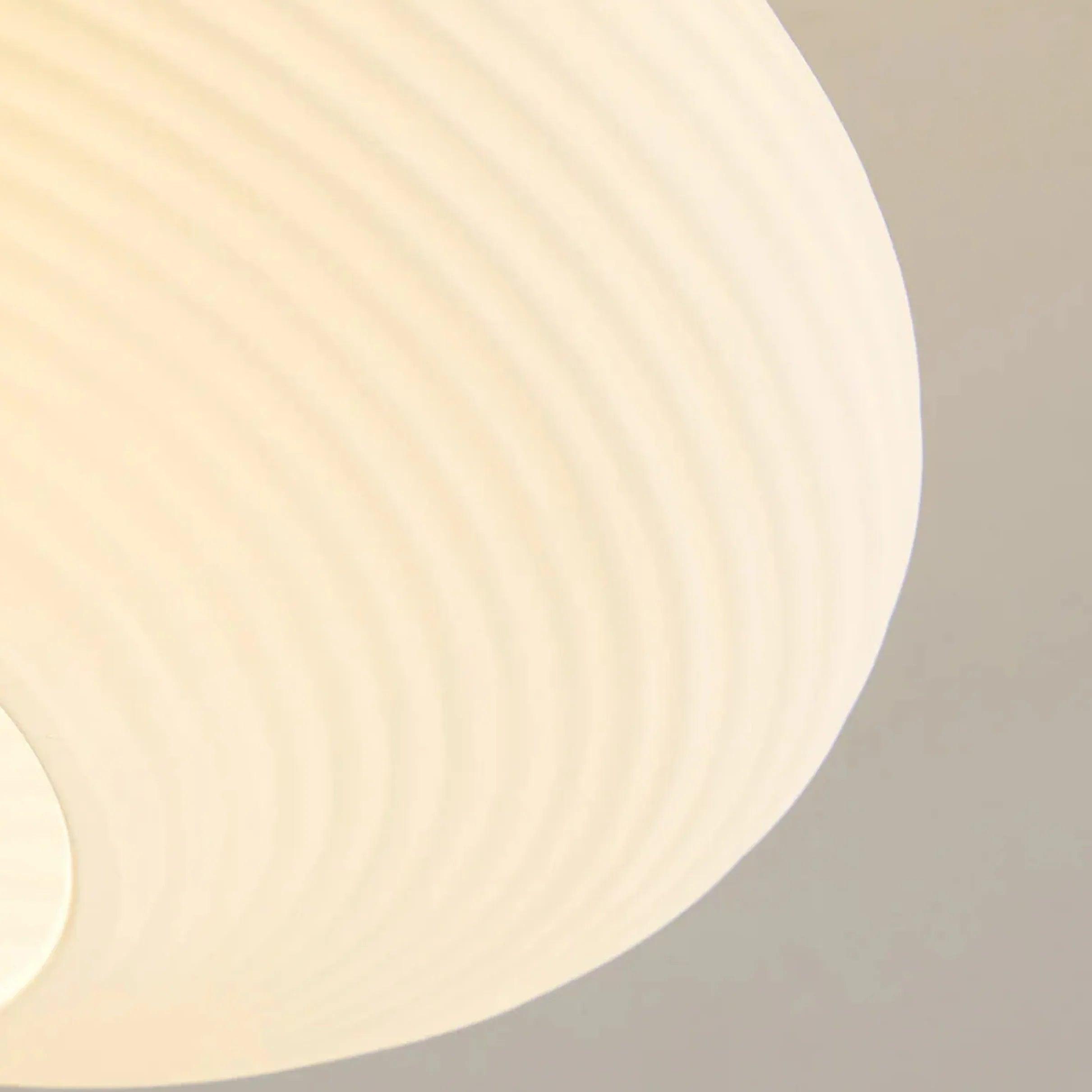 Wooden & White Glass Corridor Ceiling Light - Clowas