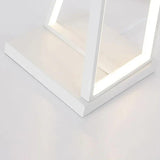 X-Shaped White Plug Tripod Floor Lamp - Clowas