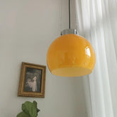 Yellow Vintage Glass for Bedroom Pendant Light - Clowas