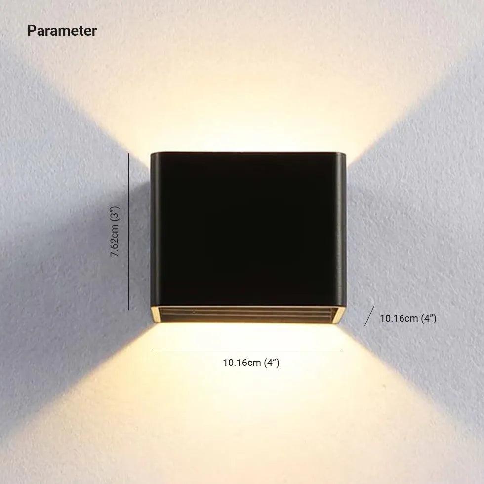 yellow wall light up and down led - Clowas