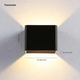 yellow wall light up and down led - Clowas
