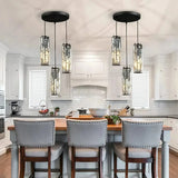 Luxury Crystal Pendant Light Dimmable for Dining Room
