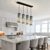 Luxury Crystal Pendant Light Dimmable for Dining Room