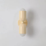 Morandi Double Headed Wall Lamp for Bedside, Anti-Glare