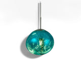 Modern Lava Glass Pendant Light for Dining Room, Height Adjustable