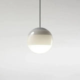 Nordic Coloured Glass Pendant Light Dimmable for Dining Room