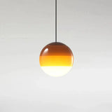 Nordic Coloured Glass Pendant Light Dimmable for Dining Room