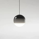 Nordic Coloured Glass Pendant Light Dimmable for Dining Room