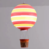 Hot Air Balloon Pendant Light for Children, Anti-Glare