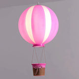 Hot Air Balloon Pendant Light for Children, Anti-Glare
