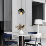Modern Double Glass Pendant Light Dimmable for Dining Room