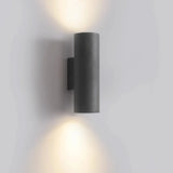 Outdoor Concrete Up & Down Wall Light Waterproof for Exterior Wall