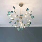 Nordic Agate Firefly Chandelier Height Adjustable for Living Room