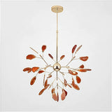 Nordic Agate Firefly Chandelier Height Adjustable for Living Room