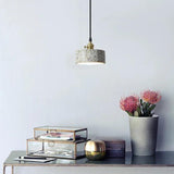 Modern Terrazzo Round Pendant Lights For Living Room