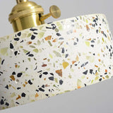 Modern Terrazzo Round Pendant Lights For Living Room