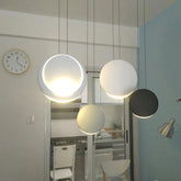 Modern LED Circular Pendant Light With Metal