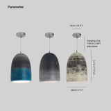 Resin Art Post Modern Pendant Light