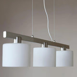Modern Multi-Light Pendant In Milk White Glass