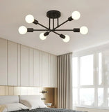 Metal Multi Globe LED Ceiling Light for Living Room