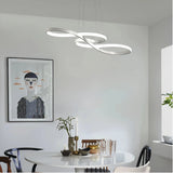Modern Designer Pendant Light Metal Dimmable LED for Dining Room