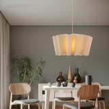 Japanese Pendant Light with Fabric Shade
