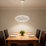 Modern Energy-saving Cloud Pendant Light With Wire Mesh