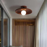 Modern Wooden Ceiling Light Fittings For Corridor