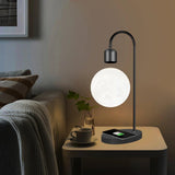 Wireless Charging Floating Moon Orb Desk Lamp
