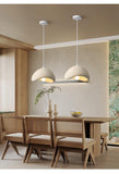 Rustic White Pendant Light for Living Room
