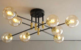 Glass Globe Modern LED Ceiling Light