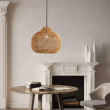 Chinese Rattan Pendant Lighting for Dining Room