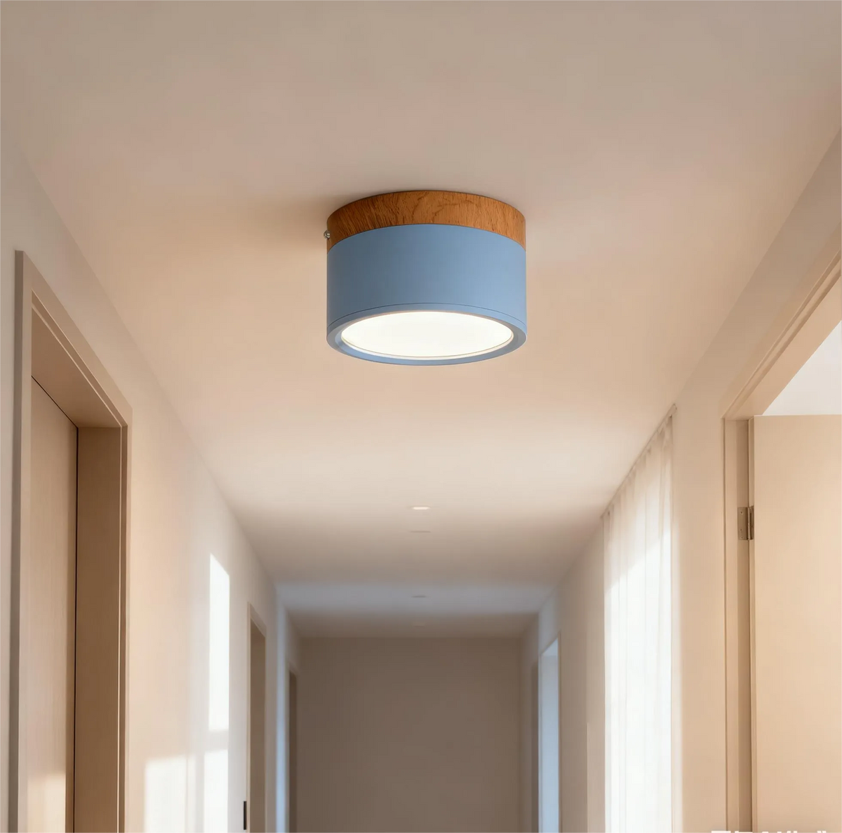 Macaron Cylinder Eye-protection Ceiling Downlight for Hallway