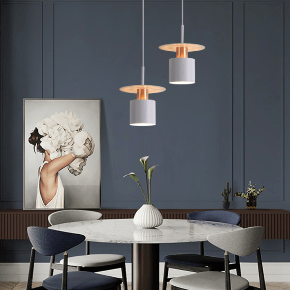 Black Metal Light Pendant for Dining Room