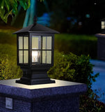 Classic Led Outdoor Lantern Pillar Light for Garden