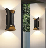 Curved Rustproof LED Up Down Wall Light