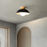 Nordic Eye-Caring Flush Mount Ceiling Light for Bedroom