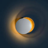 Italian LED Disc Wall Light for Bedroom