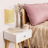 Wooden Wall Lights for Wabi Sabi Bedroom