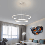 Minimalist LED Circle Ring Pendant Light for Dining Room
