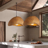 Wabi Sabi Cloud Hanging Pendant Light Over Dining Table