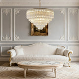 Luxury 6-Tiered Crystal LED Chandelier for Living Room