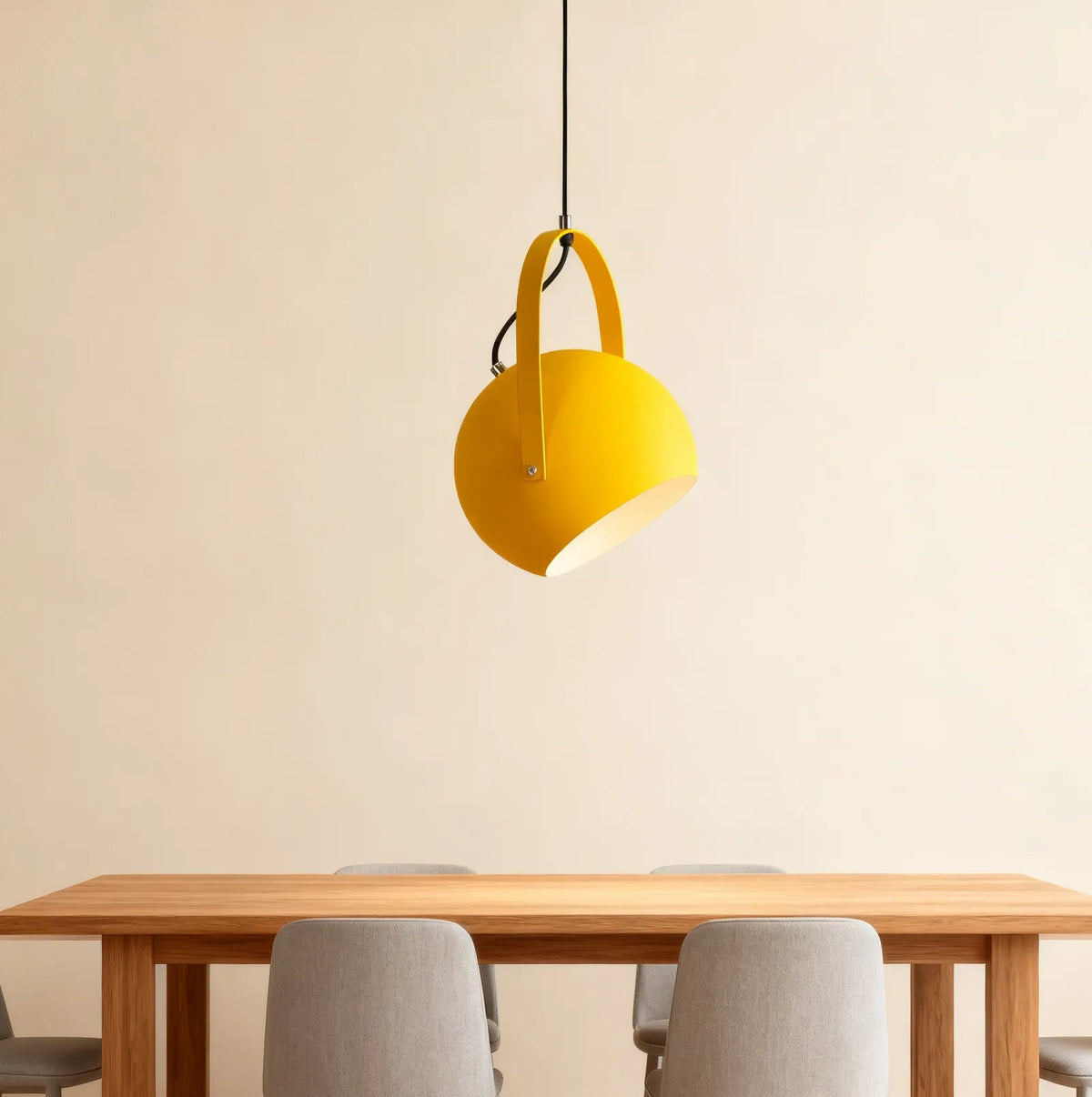 Simple Modern Rotatable Pendant Light for Dining Room