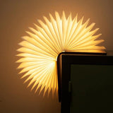 Creative Wooden Magnetic Folding LED Desk Lamp