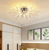 Premium Dandelion Crystal Ceiling Light for Bedroom