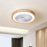 Nordic Ceiling Fan with Light Quiet and Dimmable for Bedroom, Ø 50 cm