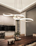 Dimmable Musical Note LED Pendant Light for Dining Room