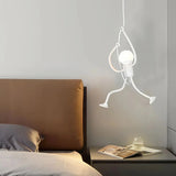 Modern Iron Man Pendant Light Dimmable for Dining Room