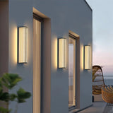 Modern Semi-Cylindrical Waterproof Outside Wall Light