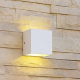 Minimalist Outdoor Up and Down Wall Light Waterproof Metal for Exterior Wall